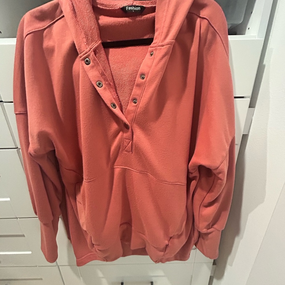 Women's Salmon Hoodie
